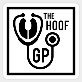 The Hoof Gp Merch Hoof Gp Square Sticker